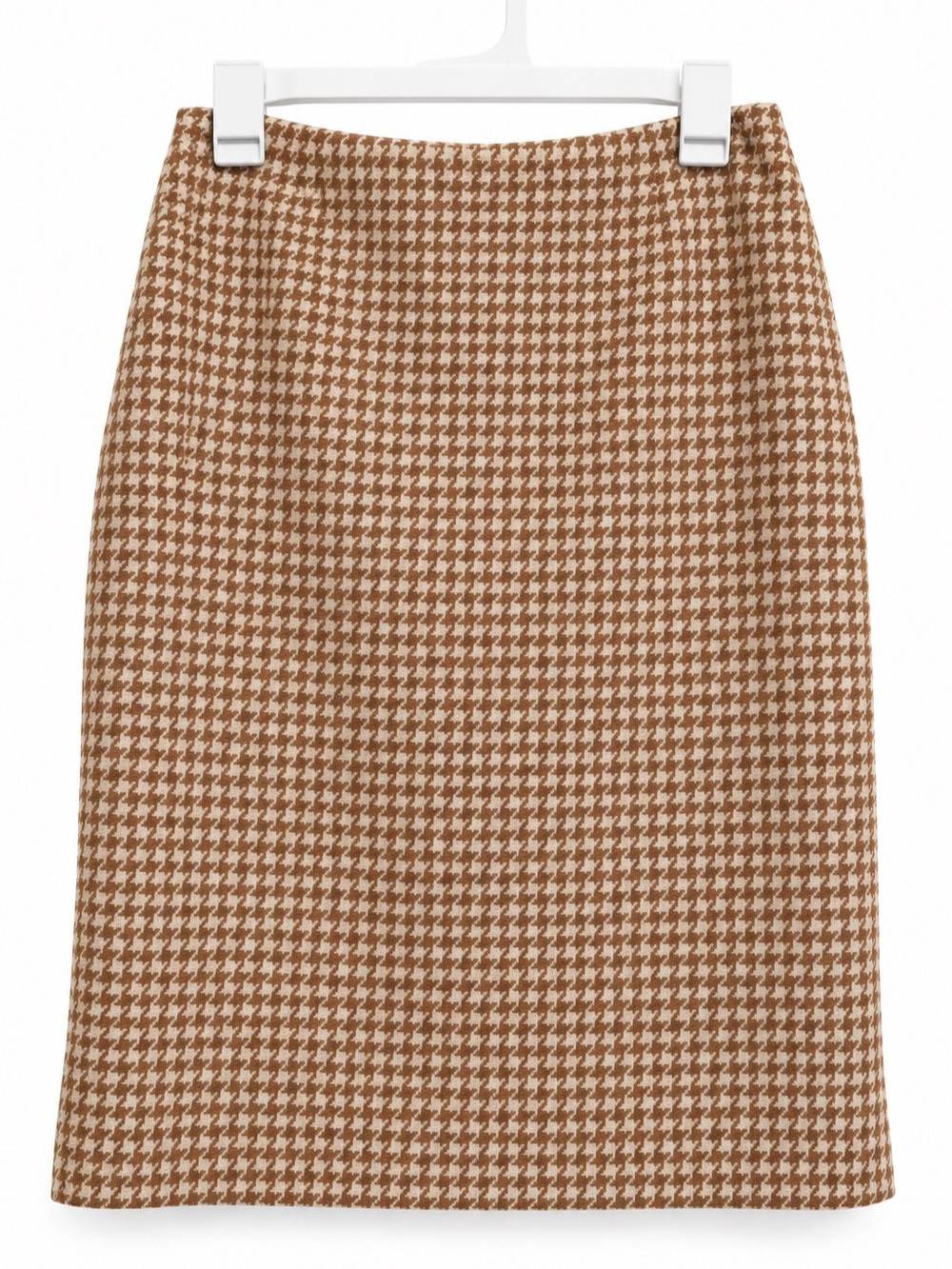 Ann Taylor LOFT Houndstooth Wool Blend Skirt Size 6